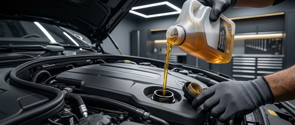 Changement d'huile — Noukoua Auto